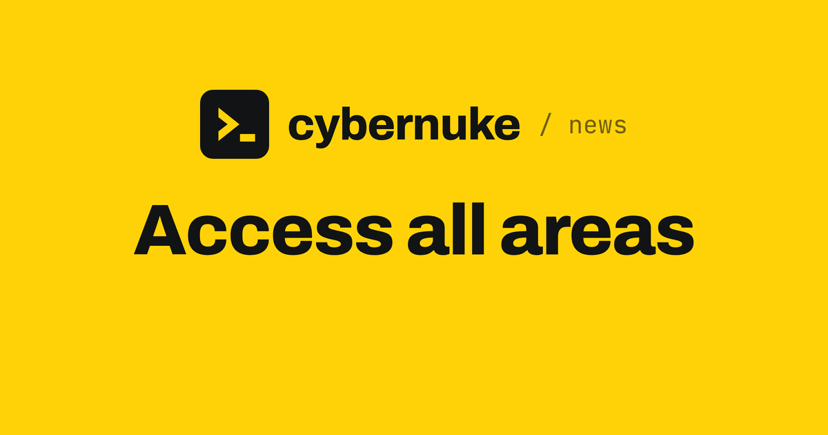 Access all areas